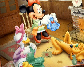 Mickey, Donald, And Goofy…