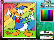 Donald The Duck Coloring