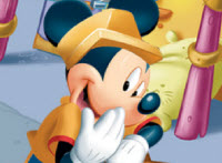 Mickey Mouse and Pluto do…